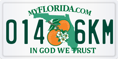 FL license plate 0146KM