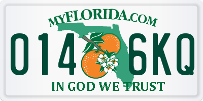 FL license plate 0146KQ