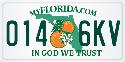 FL license plate 0146KV