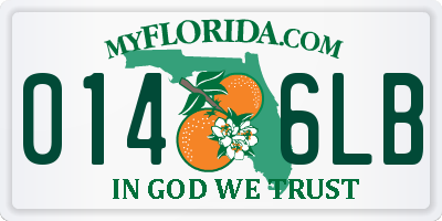 FL license plate 0146LB