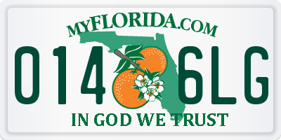 FL license plate 0146LG