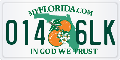 FL license plate 0146LK