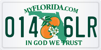 FL license plate 0146LR