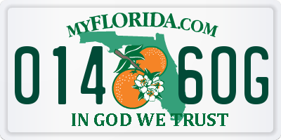 FL license plate 0146OG