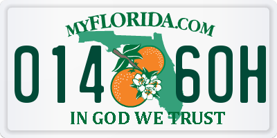 FL license plate 0146OH