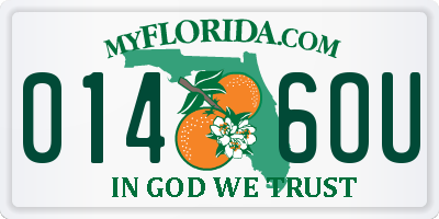 FL license plate 0146OU