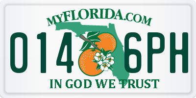 FL license plate 0146PH
