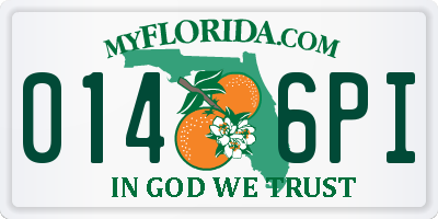 FL license plate 0146PI
