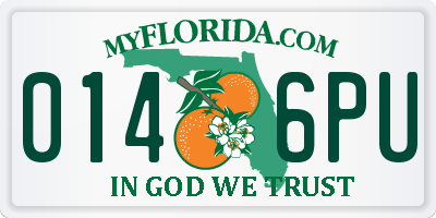 FL license plate 0146PU