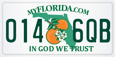 FL license plate 0146QB