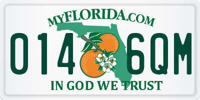 FL license plate 0146QM