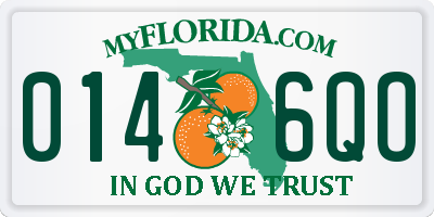 FL license plate 0146QO