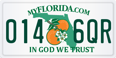 FL license plate 0146QR