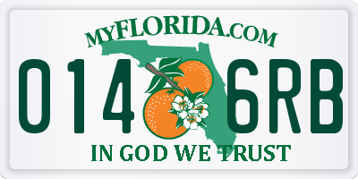FL license plate 0146RB