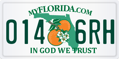 FL license plate 0146RH
