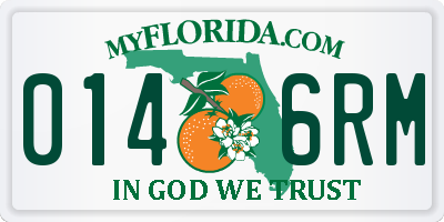 FL license plate 0146RM