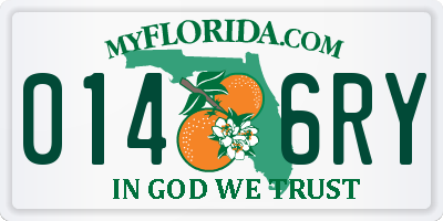 FL license plate 0146RY