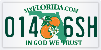 FL license plate 0146SH