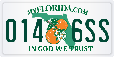 FL license plate 0146SS