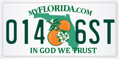 FL license plate 0146ST