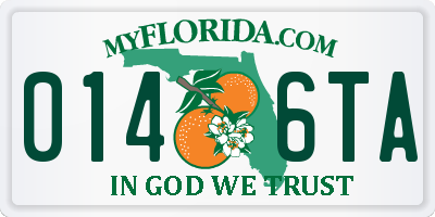FL license plate 0146TA