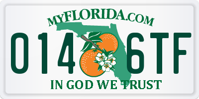FL license plate 0146TF