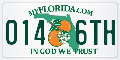 FL license plate 0146TH