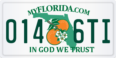 FL license plate 0146TI