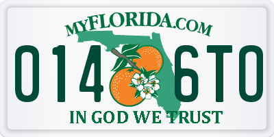 FL license plate 0146TO