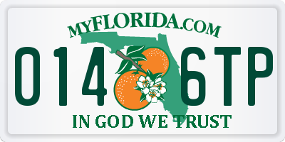 FL license plate 0146TP