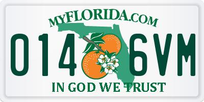 FL license plate 0146VM