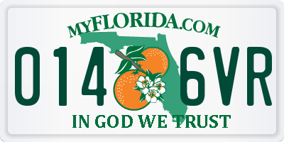 FL license plate 0146VR