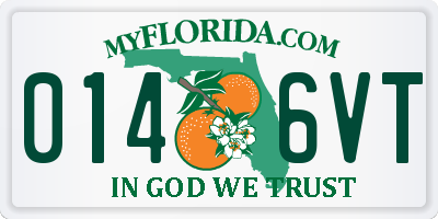 FL license plate 0146VT