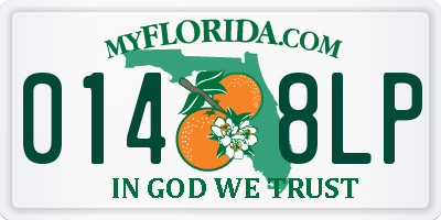 FL license plate 0148LP
