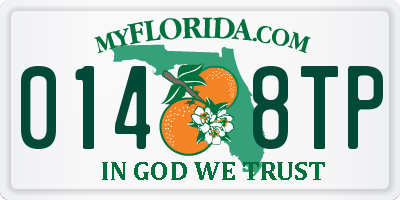 FL license plate 0148TP