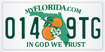 FL license plate 0149TG