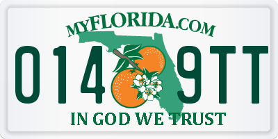 FL license plate 0149TT