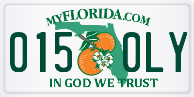 FL license plate 0150LY