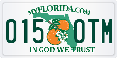 FL license plate 0150TM