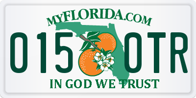 FL license plate 0150TR