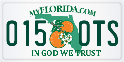FL license plate 0150TS