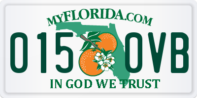 FL license plate 0150VB