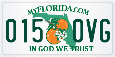 FL license plate 0150VG