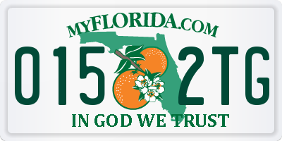 FL license plate 0152TG