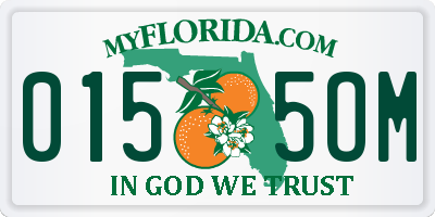 FL license plate 0155OM