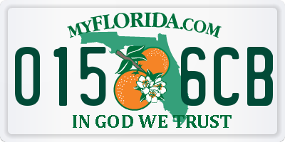FL license plate 0156CB