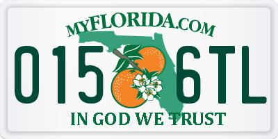 FL license plate 0156TL