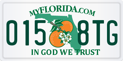 FL license plate 0158TG