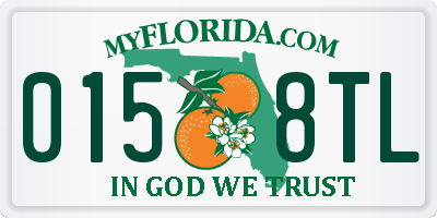 FL license plate 0158TL