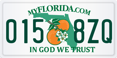FL license plate 0158ZQ